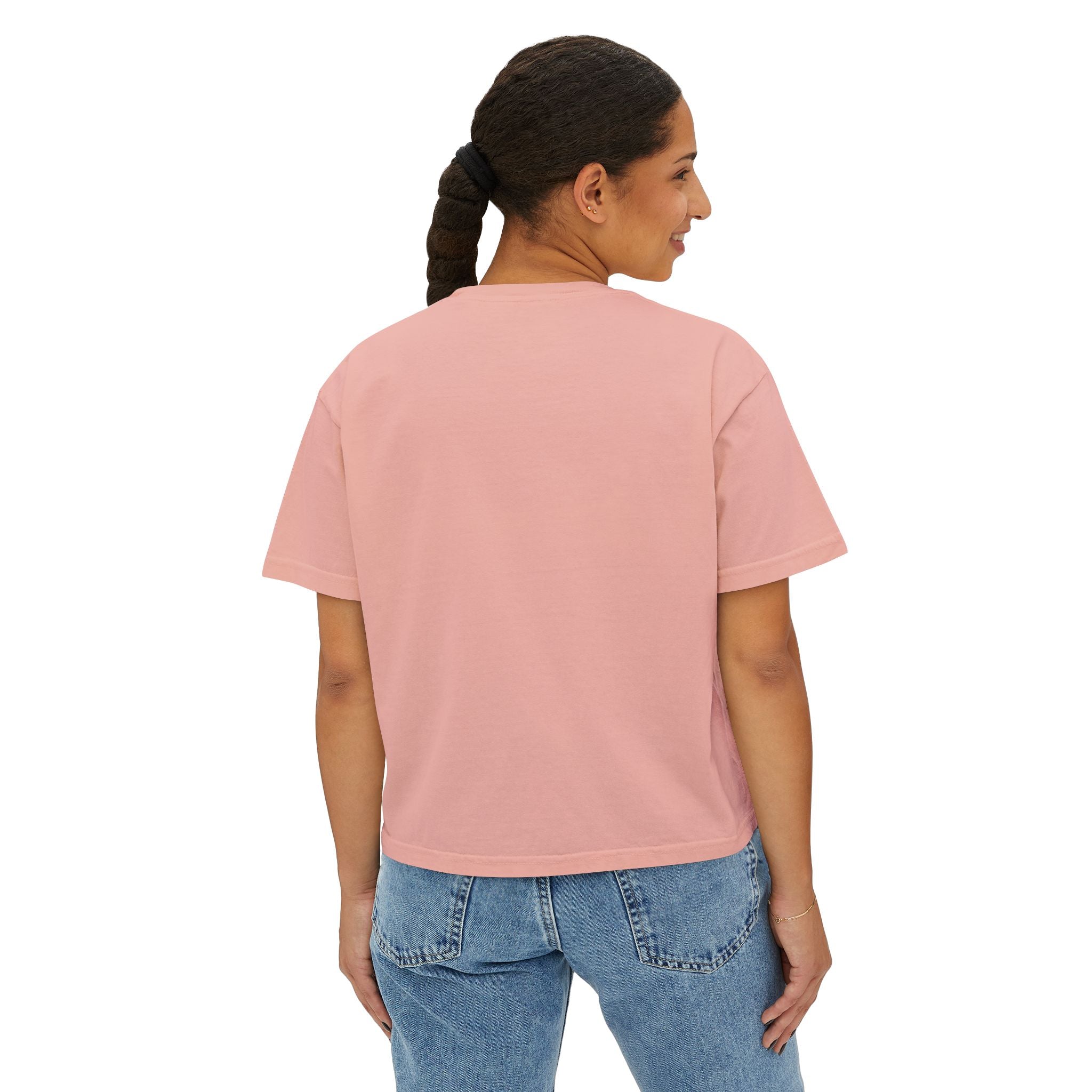Women's Oversized Boxy Custom Tee | Comfort Colors