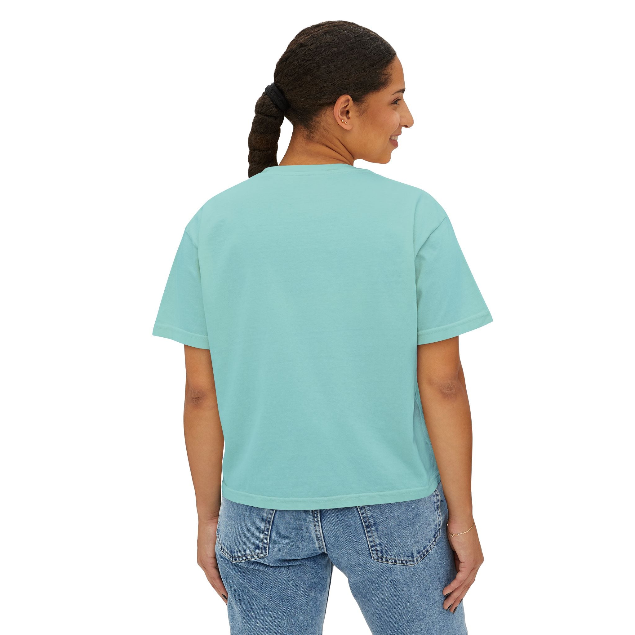 Women's Oversized Boxy Custom Tee | Comfort Colors