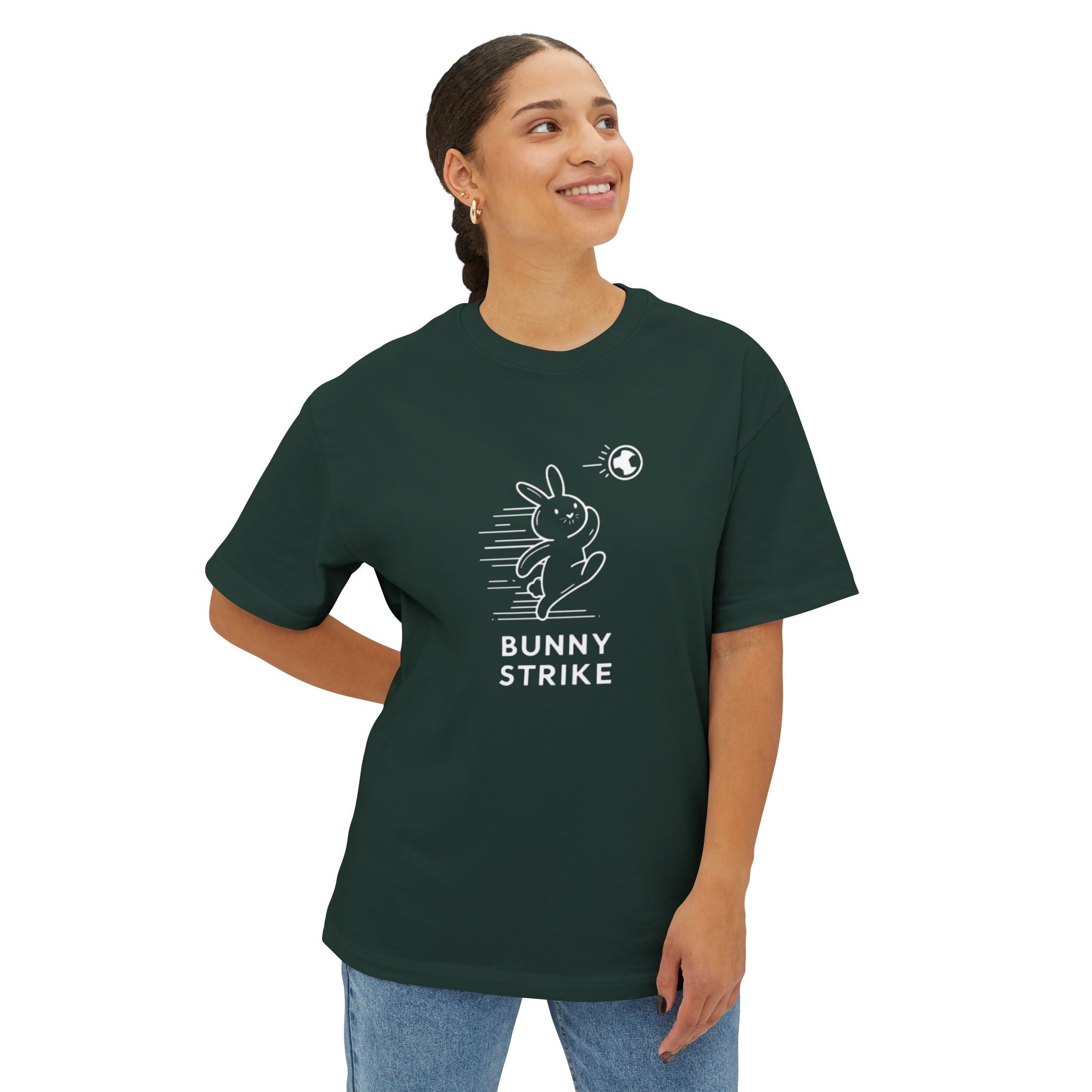 Custom Unisex Oversized Boxy Tee | Airlume Cotton