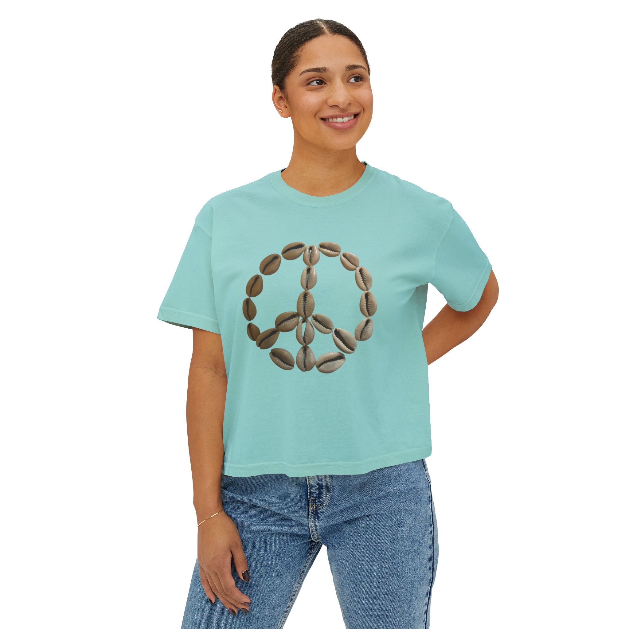 Women's Oversized Boxy Custom Tee | Comfort Colors